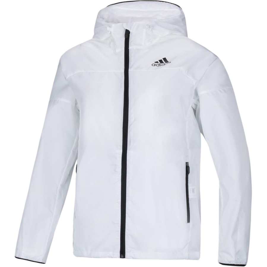 Adidas Adidas Jackets Women's White Hooded Moderate