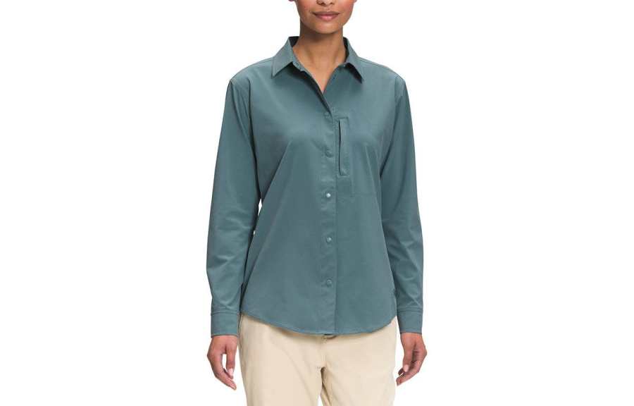 THE NORTH FACE Women's Sniktau L/S Sun Shirt Women's Blue