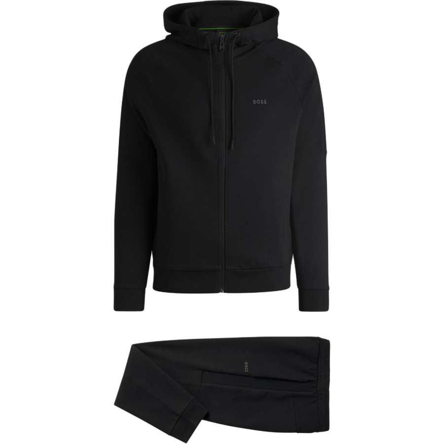 HUGO BOSS Boss Zipped Hooded Tracksuit