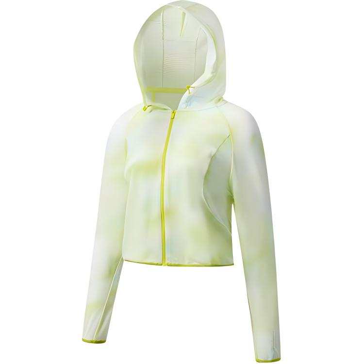 Saucony Jackets & Coats Women's Yellow Green Blended