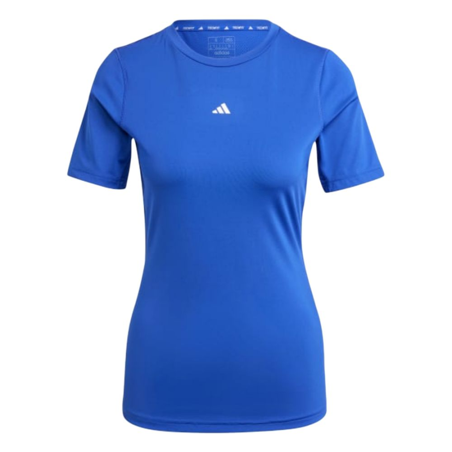 Adidas Adidas Gym T Shirt Women's Semi Transparent Blue