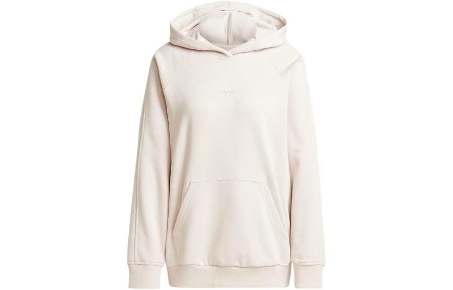 Adidas Adidas All Szn Fleece Boyfriend Hoodie Sweatshirt Women's Beige