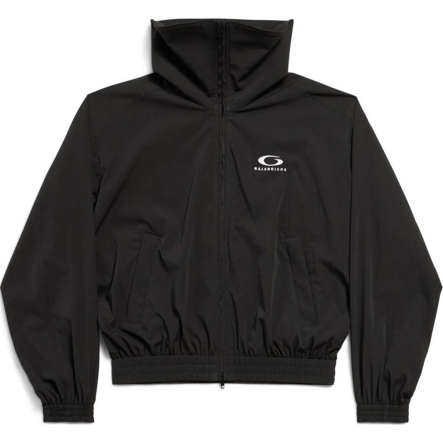 Balenciaga High Collar Tracksuit Jacket