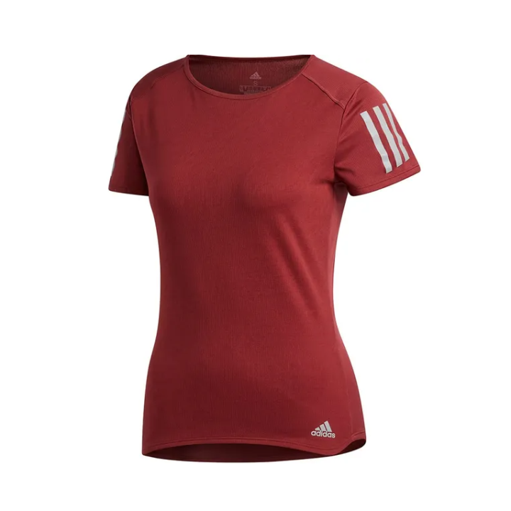 Adidas Adidas T Shirts Women's Red Crew Neck Moderate
