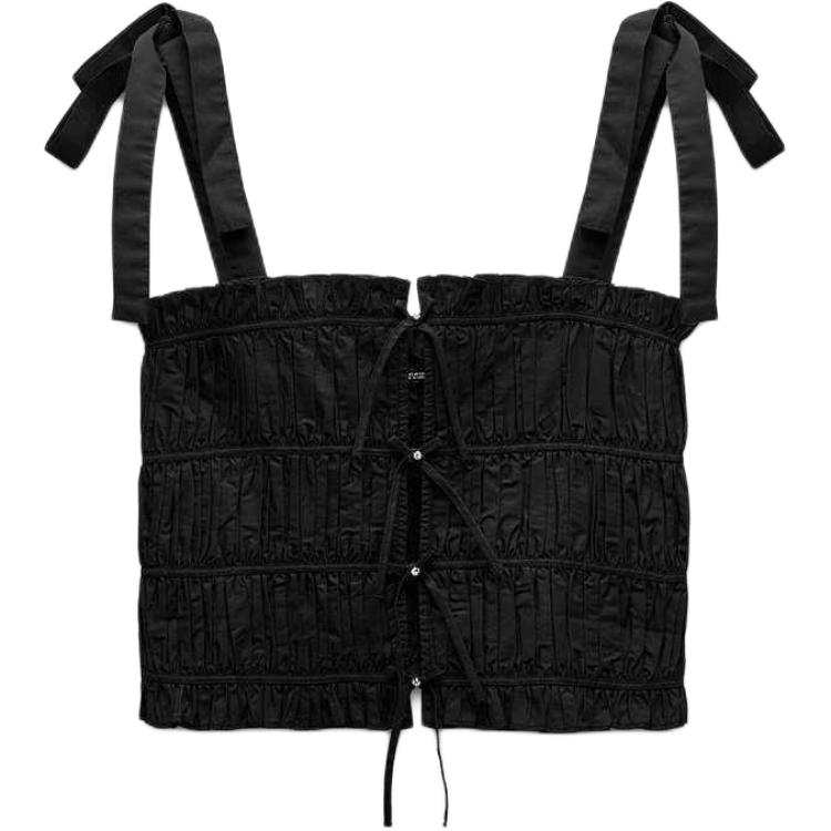 ZARA Trf Camisole Women's Black