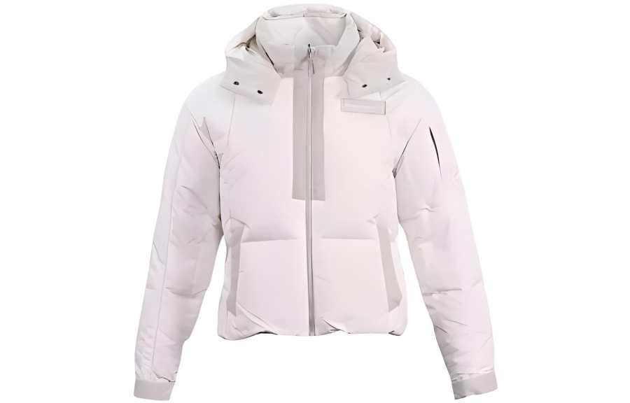 Converse Converse Down Jackets Women's White Hooded Moderate Other