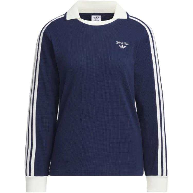 Adidas Originals RETRO Polo Shirt Women's Dark Indigo
