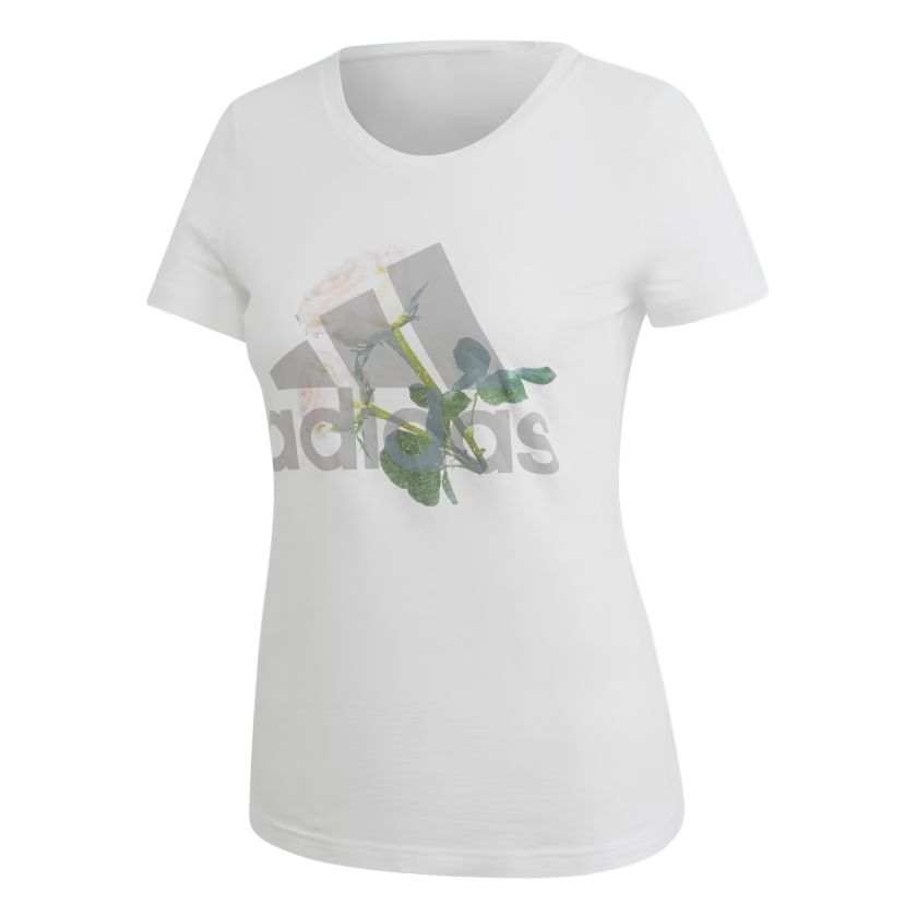 Adidas Adidas T Shirts Women's White Crew Neck Moderate Other