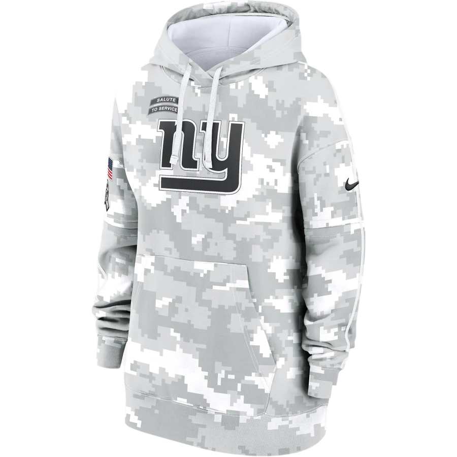 Nike Nike New York Giants Salute To Service Primary Edge Club Women's Nike Nfl Pullover Hoodie