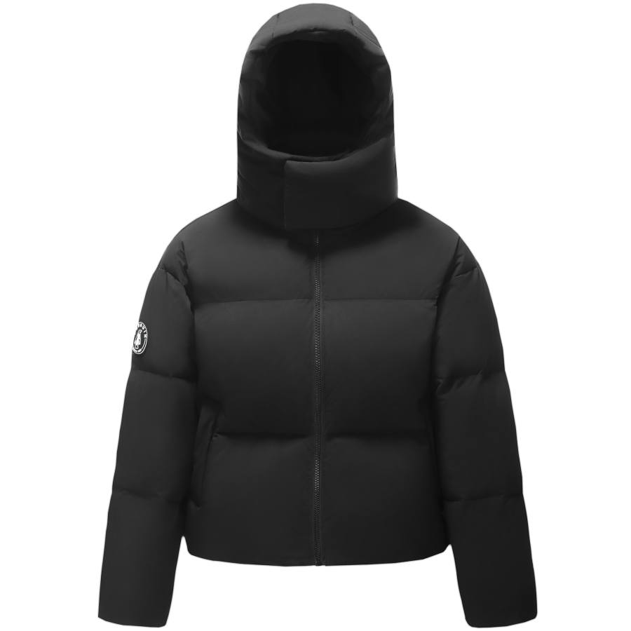 QIE Windproof Water-Repellent Outdoor Insulated Lining Anti-Pilling Detachable Hats & Caps Down Jacket Women's
