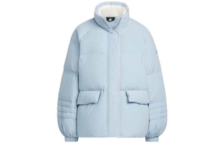 Adidas Adidas Down Jackets Women's Blue Stand Collar Moderate Other