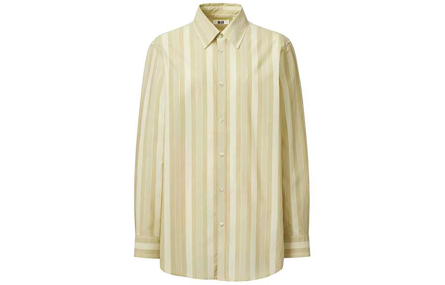 UNIQLO SS24 Shirt Women's Light Yellow