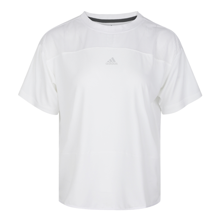 Adidas Adidas T Shirts Women's White Crew Neck Moderate