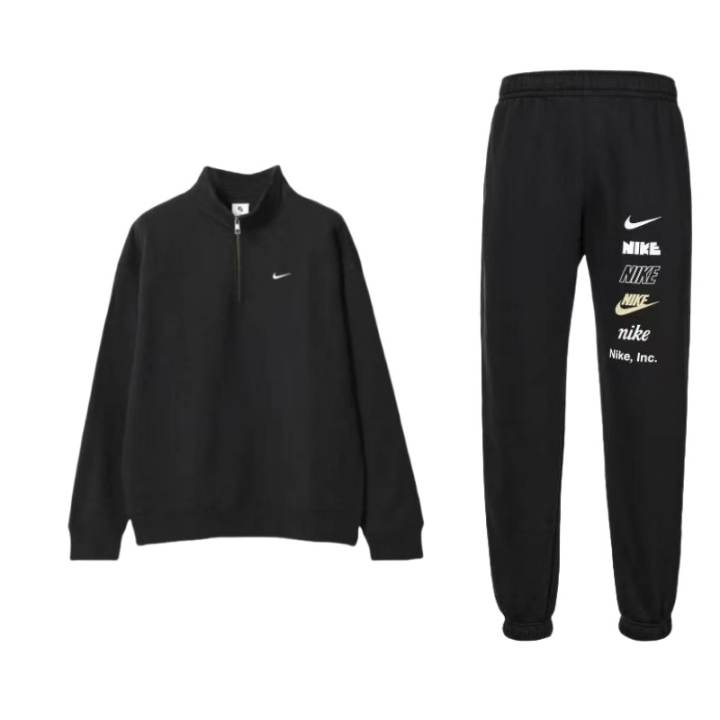 Nike Nike Daily Vintage Casual Sportswear Men's Black