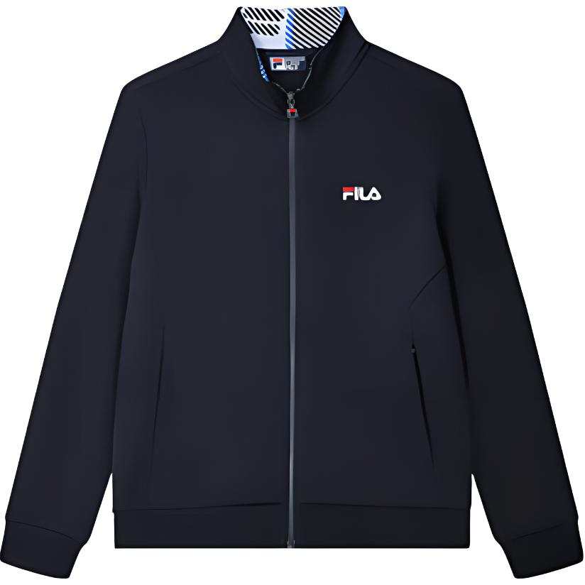 FILA ORIGINALE Jackets Women's Navy Blue Stand Collar Moderate Other
