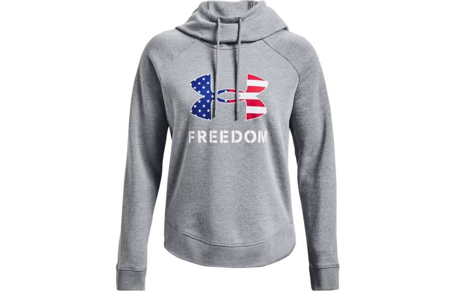 Under Armour UA Freedom Logo Fav Sweatshirt Women's Gray