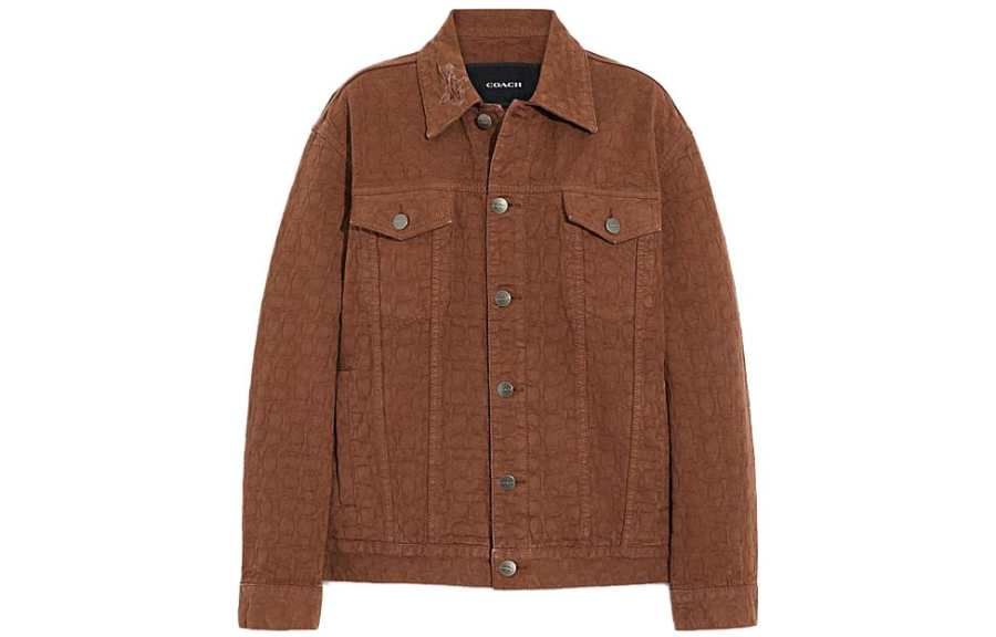 COACH COACH Jackets & Coats Women's Brown