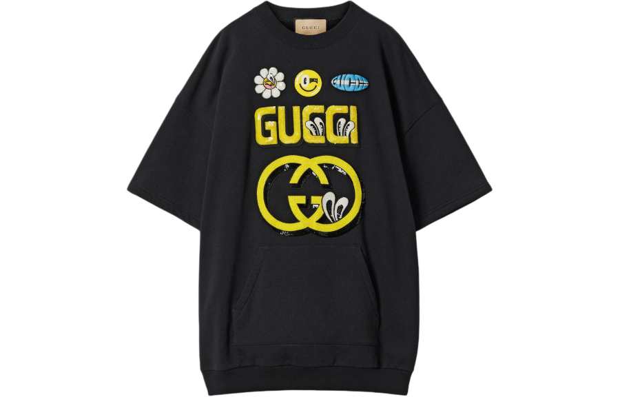 GUCCI SS24 Sweatshirt Women's Black