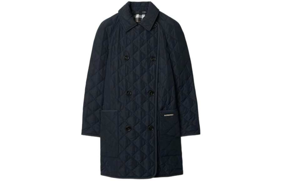 Burberry SS24 Puffer Jacket Women's Marine Black