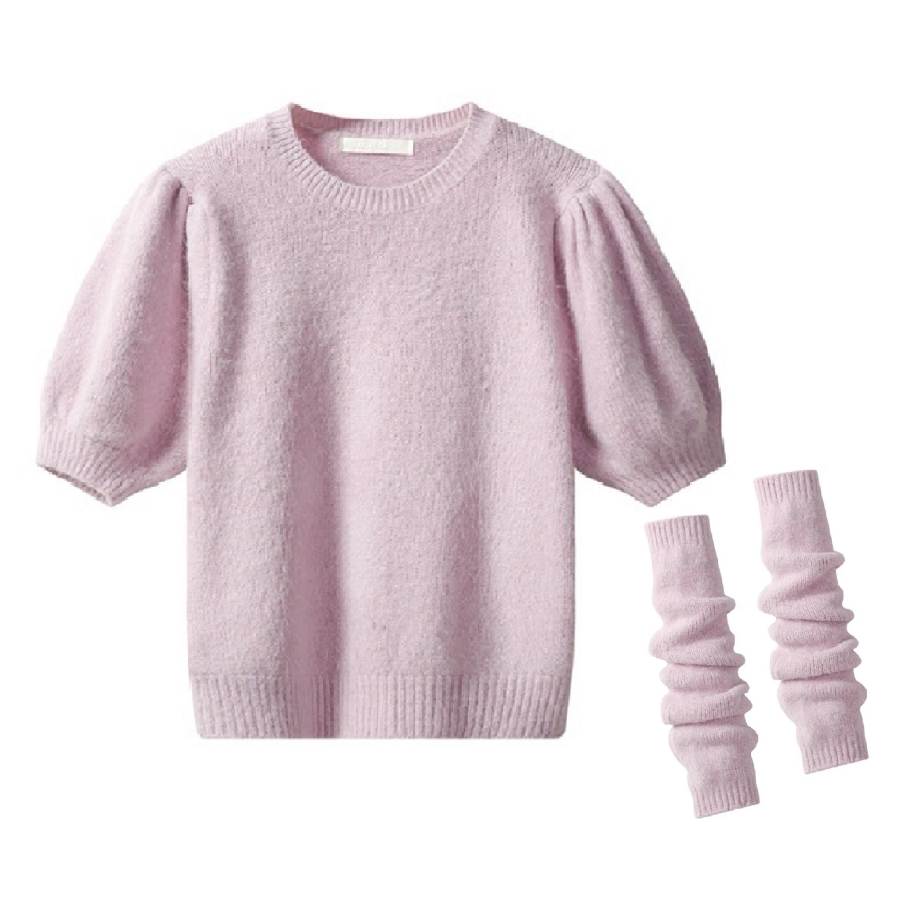 Umoumo Knitwear Women's Pink Purple