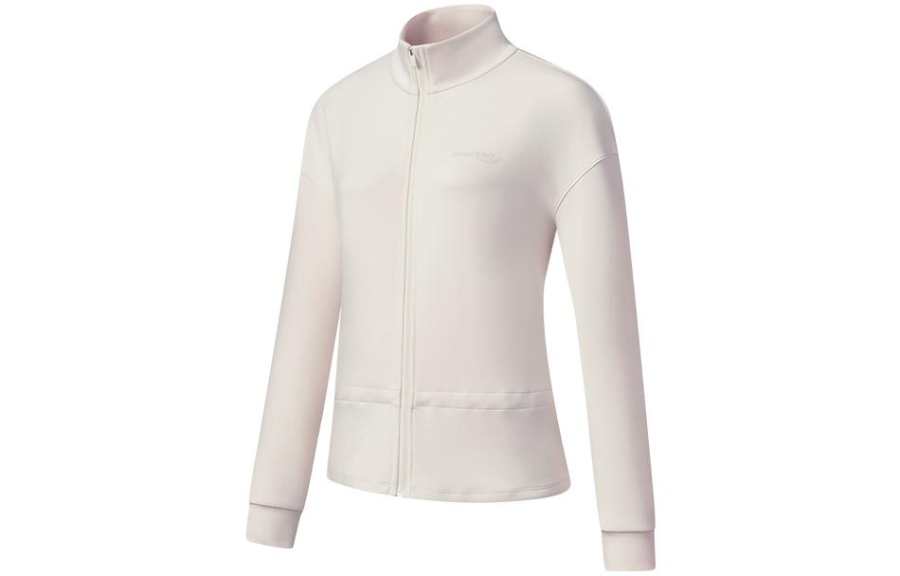 Saucony Jackets Women's Milk Cloud Stand Collar Moderate Other