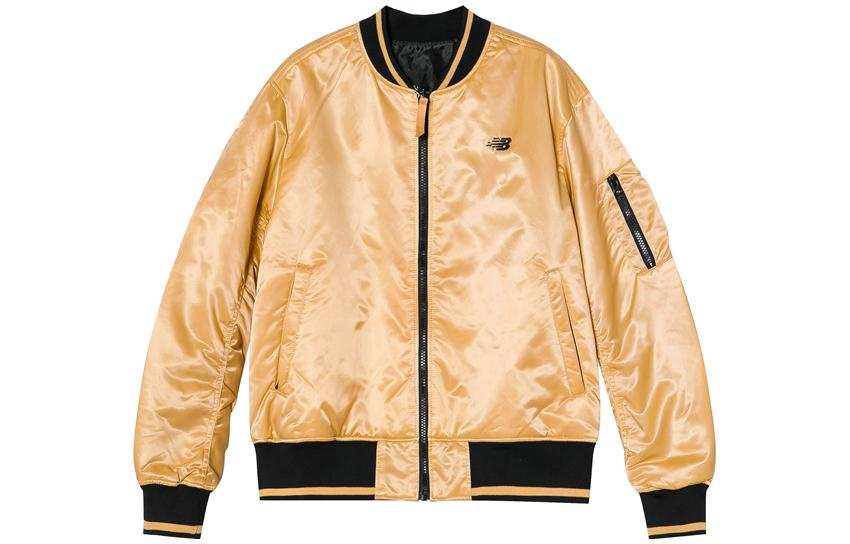 New Balance New Balance Jackets Women's Black Gold Lapel Moderate Other