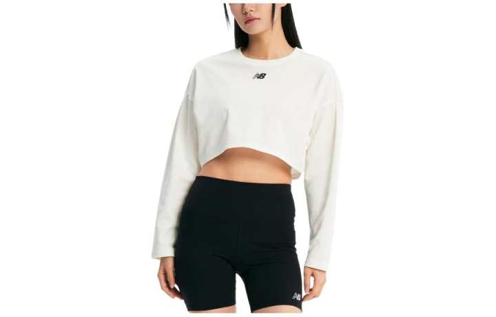 New Balance New Balance Sweatshirt Women's Cream White