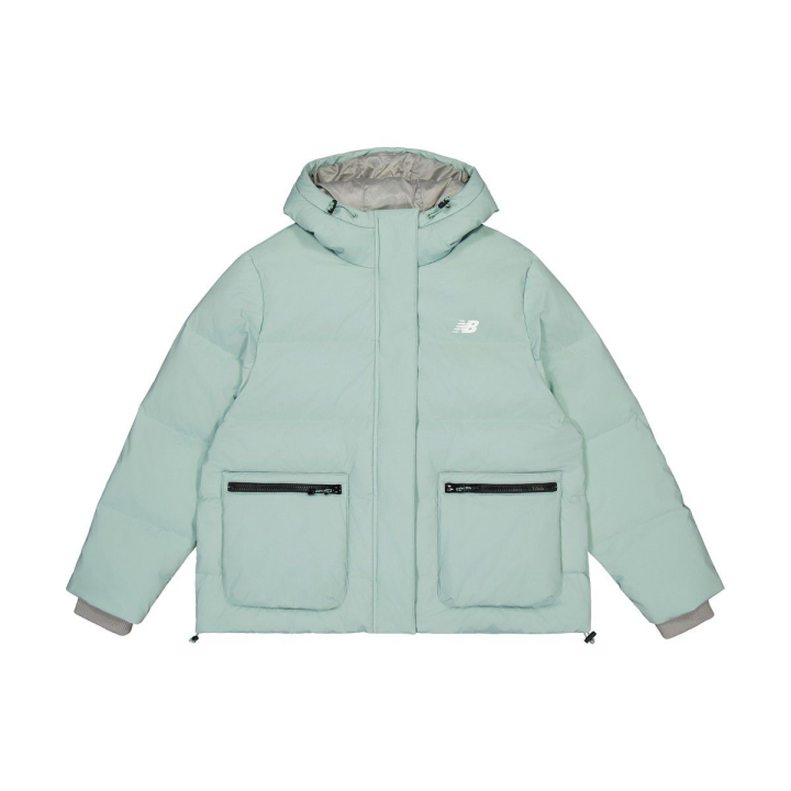 New Balance New Balance Down Jacket Women's Gray Blue Green