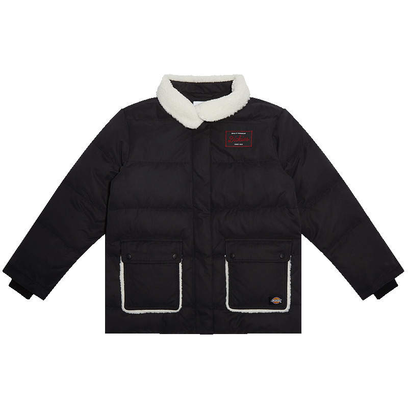 Dickies Dickies Jackets Women's Black Stand Collar Moderate Other