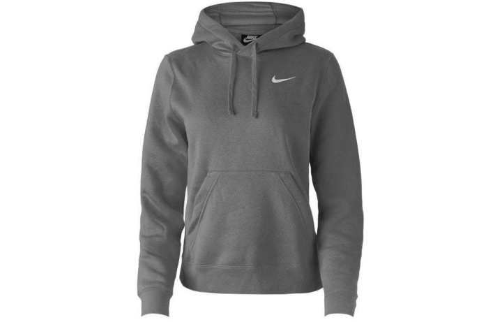 Nike Nike Sweatshirts Women's Gray Hooded Moderate Regular