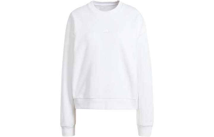 Adidas Adidas All Szn Fleece Loose Sweatshirt Women's White