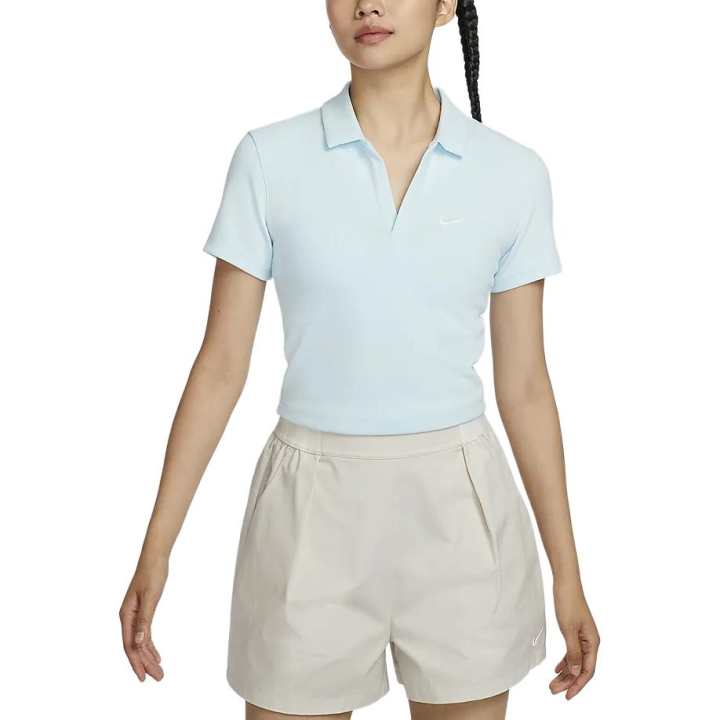 Nike Nike Sportswear Essentials Polo Shirt Women's Glacier Blue/Sail White