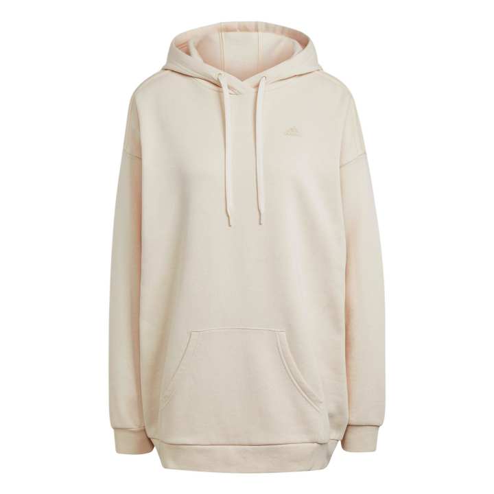 Adidas Adidas Sweatshirts Women's Ecru Hooded Moderate Regular