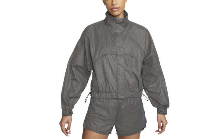 Nike Nike Jackets Women's Gray Stand Collar Moderate Other