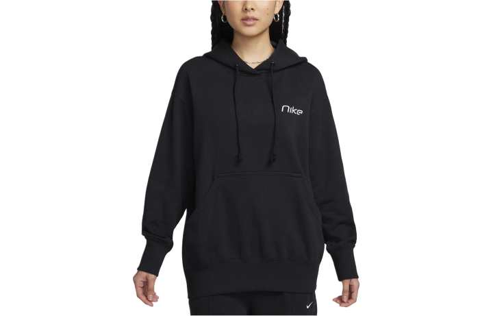 Nike Nike Sweatshirts Women's Black Hooded Moderate Regular