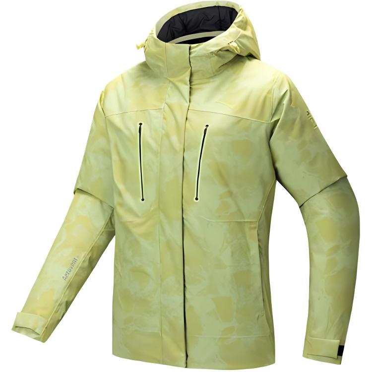 Anta Sports Life Collection Jackets & Coats Women's Cliff Yellow/All Over Print