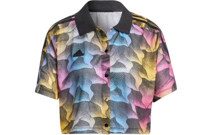 Adidas Adidas Tiro Print Mesh Slimmer Shirt Women's Multicolor