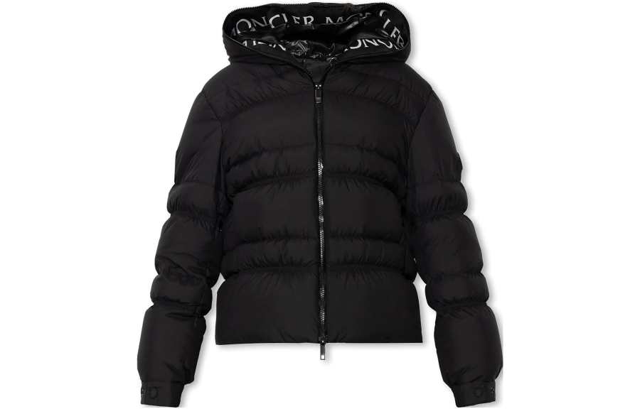 Moncler Moncler Hooded Zipped Puffer Jacket