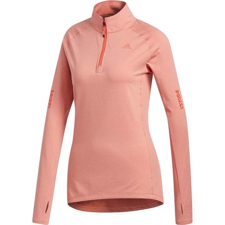 Adidas Adidas Sweatshirts Women's Red Stand Collar Moderate Regular