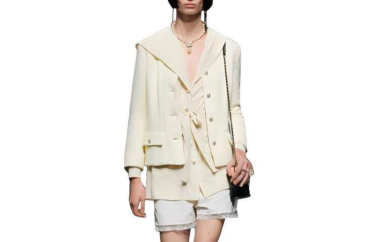 CHANEL CHANEL Jacket Women's Light Yellow