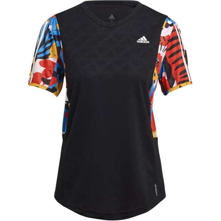 Adidas Adidas T Shirts Women's Black Crew Neck Moderate