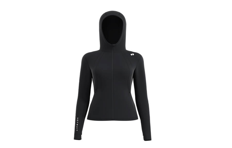 HOTSUIT Knitwear Women's Hooded Thickened Cardigan