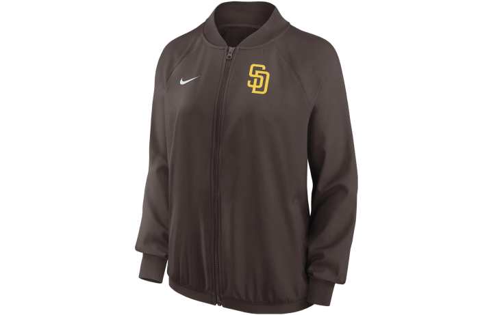 Nike Nike San Diego Padres Authentic Collection Men's Nike Dri-FIT Mlb 1/2-Zip Long-Sleeve Top