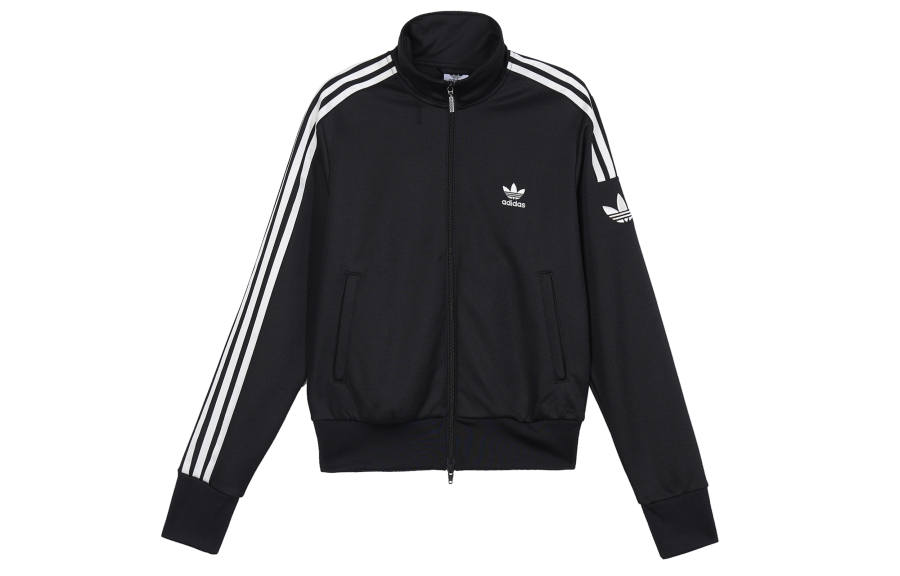 Adidas Originals Classic Three stripe Sportswear Jackets & Coats Women's Black