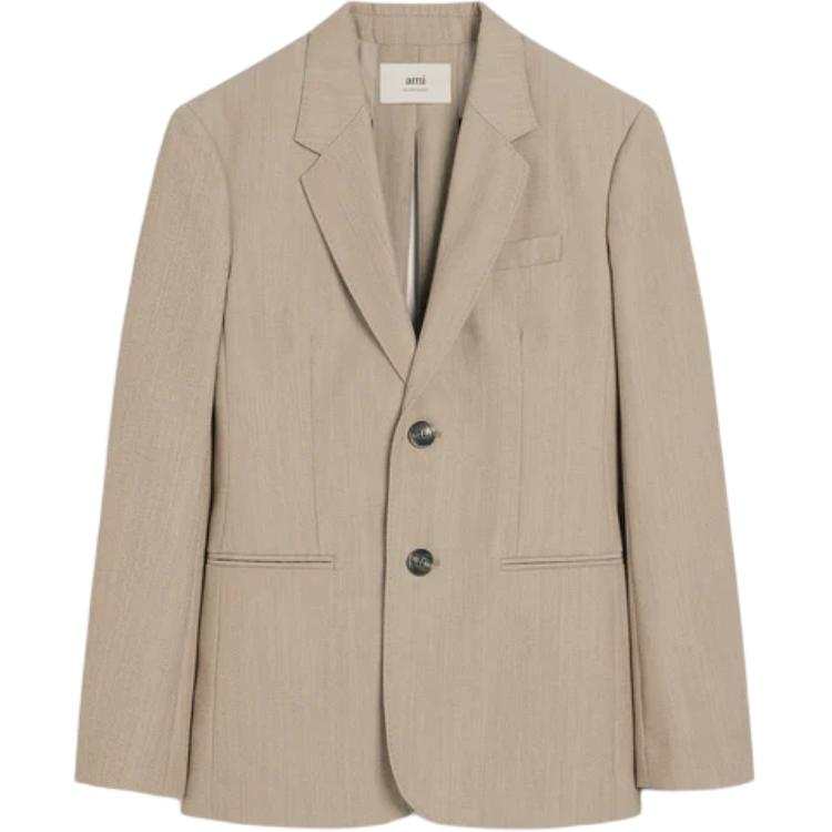 AMIPARIS Ami Paris Single Breasted Tailored Blazer
