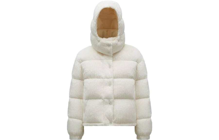 Moncler Down Jacket Winter Women's White