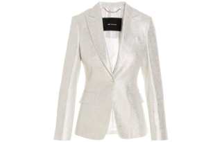 KITON Jackets Women's Silver Suit Collar Moderate Other