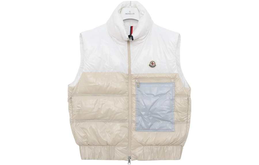 Moncler Criel Vest 'White Colorblock'
