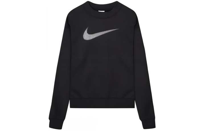 Nike Nike Sweatshirts Women's Black Crew Neck Moderate Regular