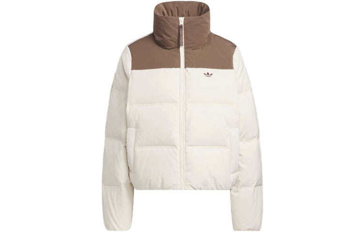 Adidas Originals Trefoil Collection Outfit Down Jacket Women's Wonder White